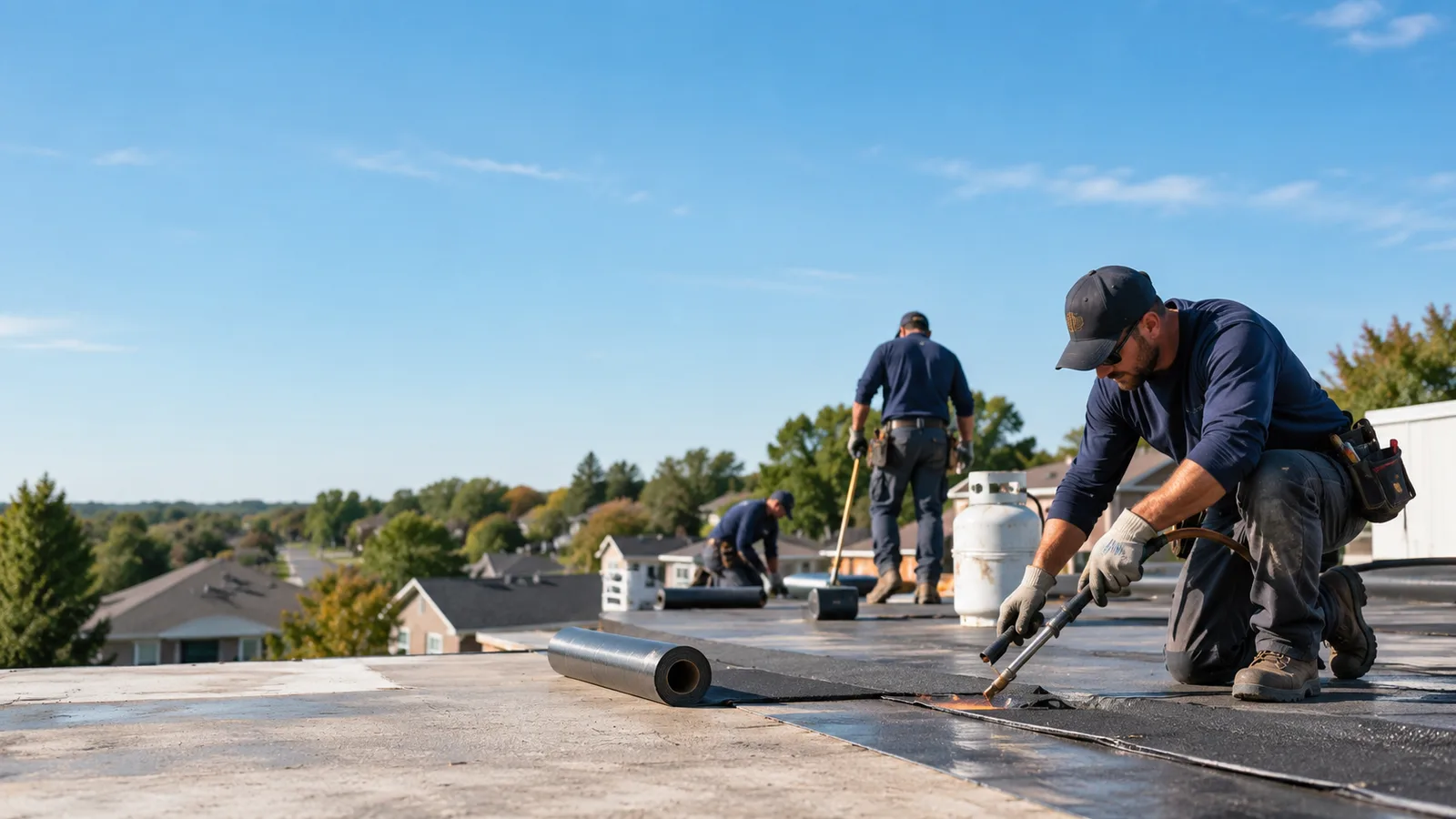 Flat Roof Leak Repair providers in Ramsey, IL
